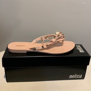 💕Melissa Ballet Pink Sandals